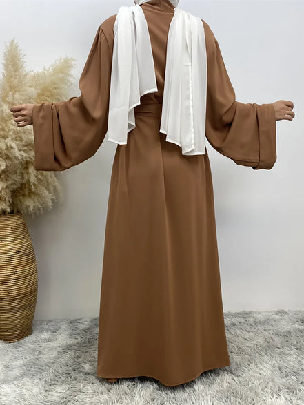 Chaomeng Ramadan Simple Open Abaya Dubai Turkey Kaftan Muslim For Women Kimono Modest Robe Femme Caftan Marocain Islam Clothing